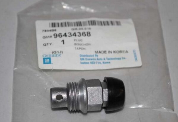 96434368-OEM (Korea) • Заглушка крышки КПП (сапун) Шевроле Авео